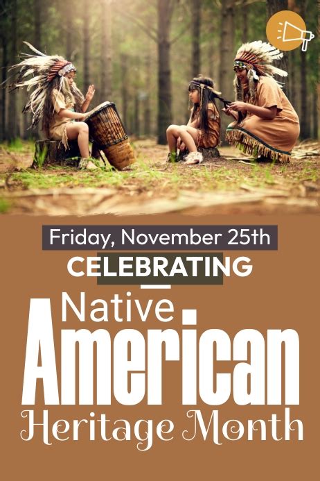 Native American Heritage Month Template | PosterMyWall