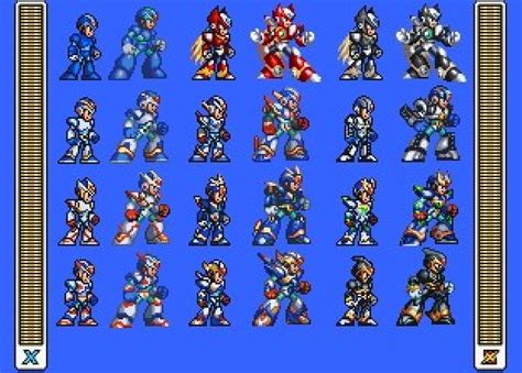 megaman x sprites by danixhap on DeviantArt