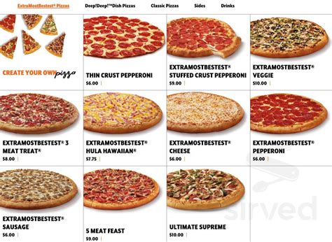 Little Caesars Pizza Menu 2024 Printable - Emyle Jackqueline