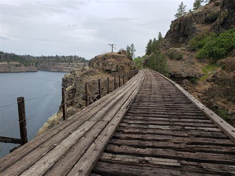 Rail Trailing: Milwaukee Road - Malden to Rock Lake, WA