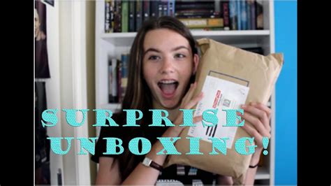 SURPRISE UNBOXING - YouTube