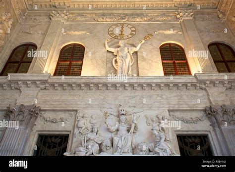 Royal Palace Interior, Amsterdam, Netherlands Stock Photo - Alamy