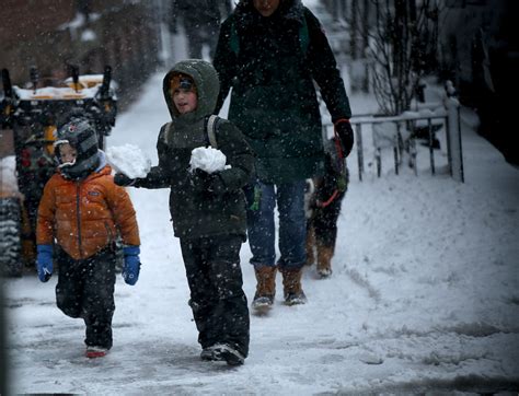 Photos: Boston digs out, and enjoys some snow-day fun