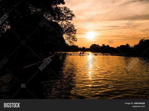 Lake Landscape Sunset Image & Photo (Free Trial) | Bigstock