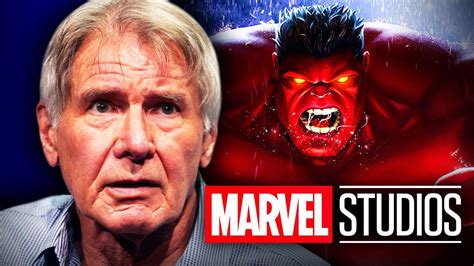 Harrison Ford's New Marvel Set Photo Teases His Red Hulk Transformation