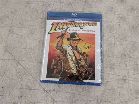 Lucasfilm Indiana Jones 4-Movie Collection Blu-Ray DVD Pack - Rated ...