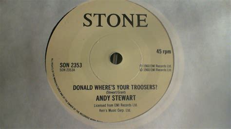 Andy Stewart – Donald Where's Your Troosers? (Vinyl) - Discogs