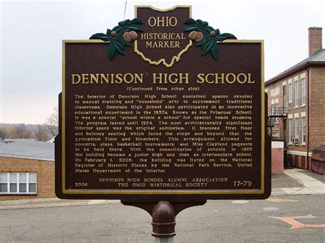 17-79 Dennison High School - Remarkable Ohio