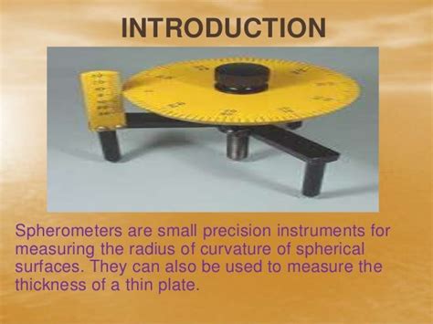 Spherometer