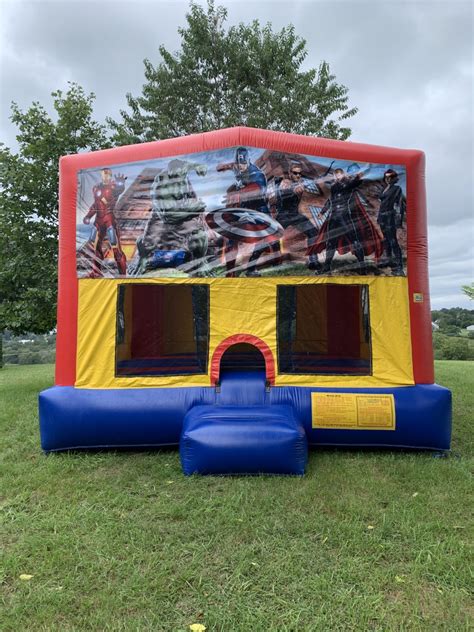 Avengers Moon Bounce - Backyard Inflatables