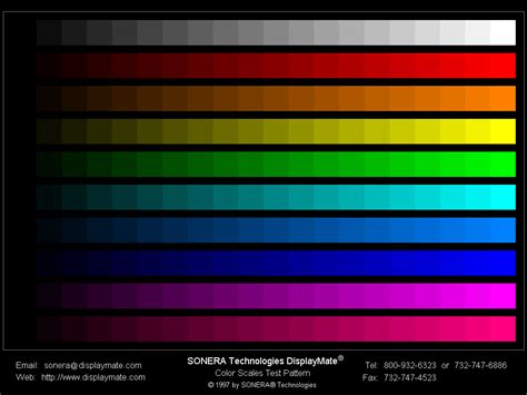 Monitor Color Test Images | The Fox Feed