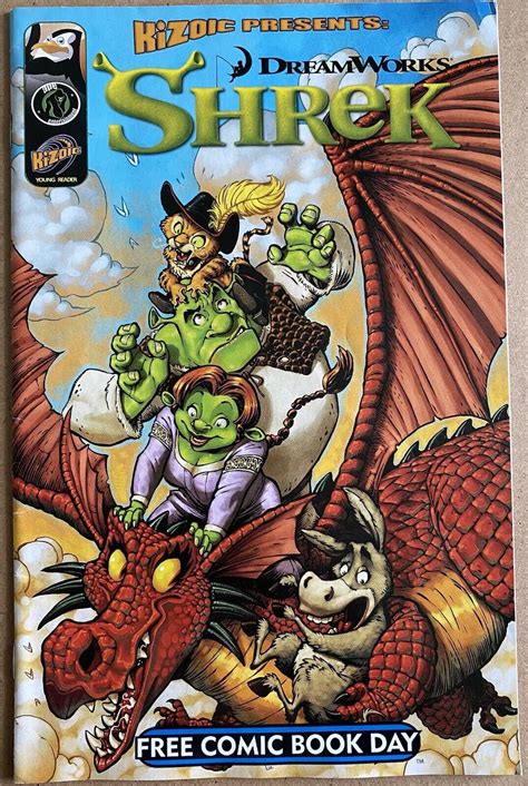 Shrek #1 FCBD Free Comic Book Day Kizoic Comics Presents 2010 NM ...