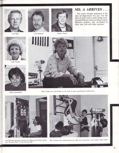 David Brearley Regional High School 1985 Year Book.