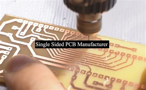 Single Sided PCB Manufacturer -Absolute Electronics Services