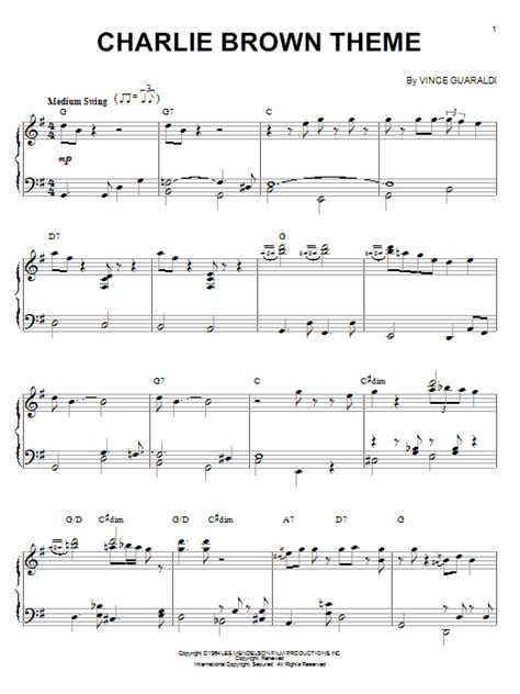 Charlie Brown Theme | Sheet Music Direct