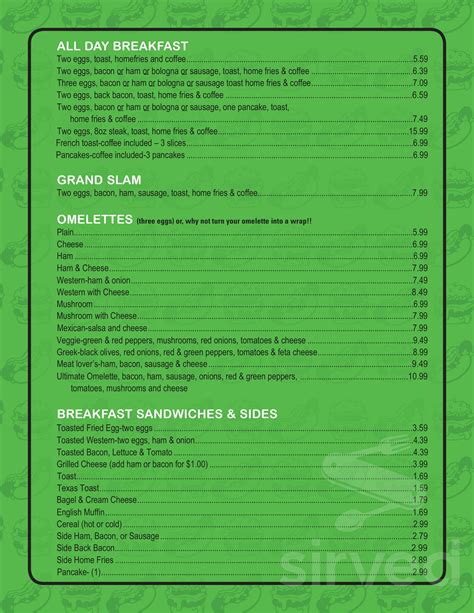 Burger World menus in North Bay, Ontario, Canada