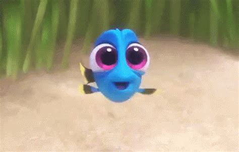 Baby Dory GIF - Baby Dory Laughing Finding Dory - Discover & Share GIFs