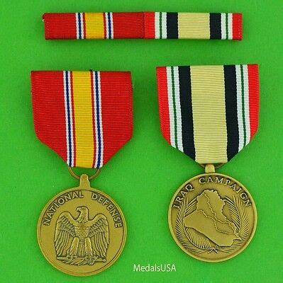 Operation: Iraq Freedom - Enduring Freedom - New Dawn Medals & Ribbons ICM NDSM | eBay