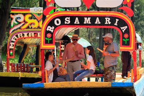 Trajineras in Xochimilco Mexico – Stock Editorial Photo © ChepeNicoli ...