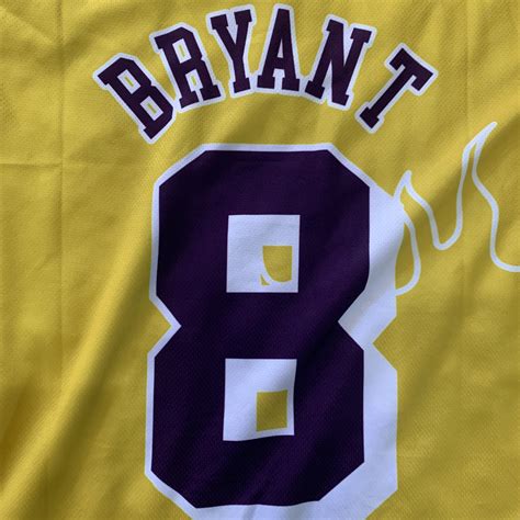 Basketball Jersey 8 Lakers Fan Design Basketball Jersey | Etsy