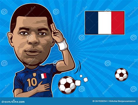 Kylian Mbappe Football Player France National Team 16 Editorial Stock ...