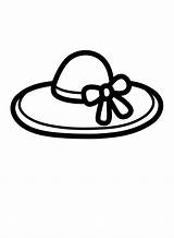 Hat Coloring Pages To Print  Free Printable sketch template