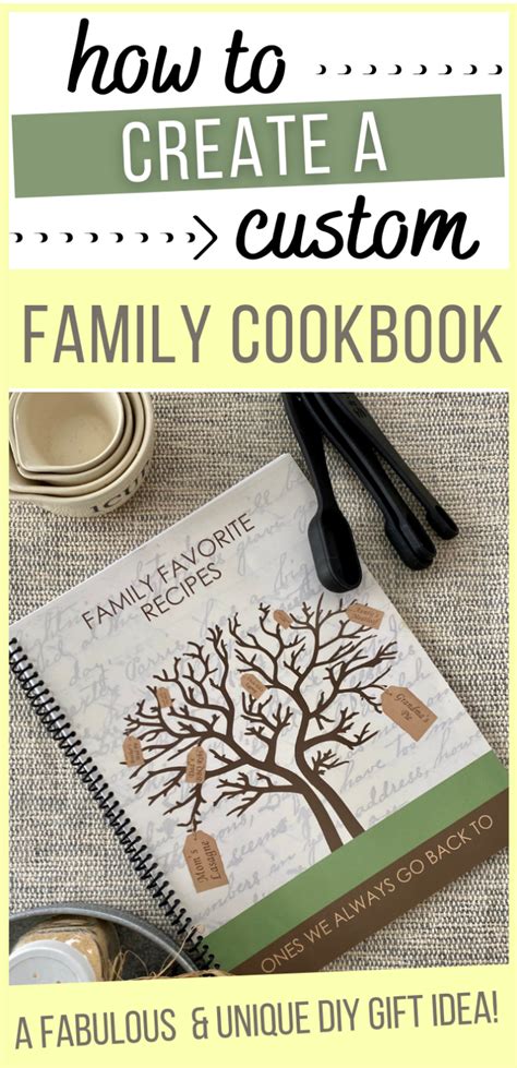 How to Create a Custom Family Cookbook - A Unique DIY Gift Idea