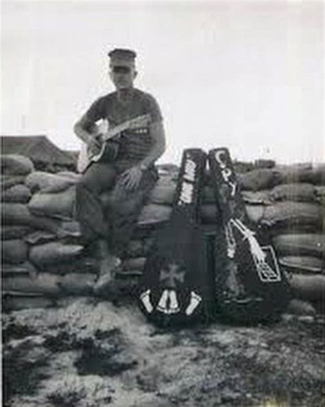 Toy Caldwell in Vietnam with his guitar. | American history, Southern rock, Veterans day