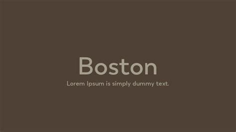 Boston Font Family : Download Free for Desktop & Webfont