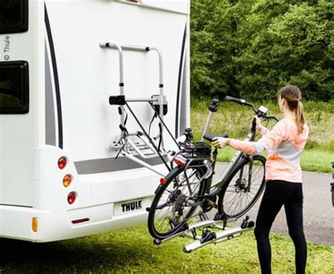 Bicycle rack Thule Lift V16 engine 12V f.2 bicycles up to 50kg | Motorhome Bike Rack & Motorhome ...