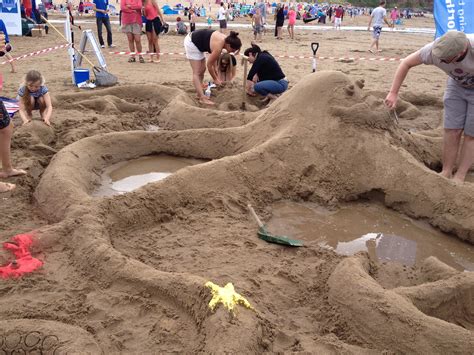 National Sandcastle Competition on Croyde Beach