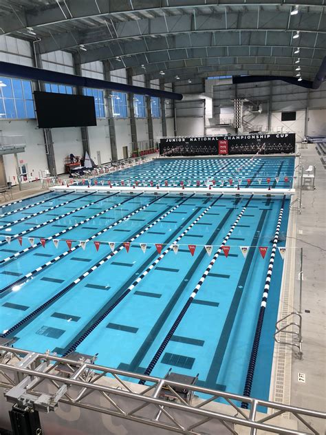 The new pool at Liberty University Natatorium : r/Swimming