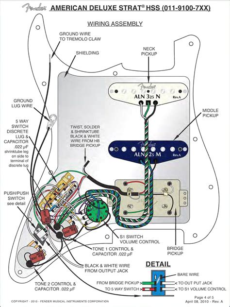 Stratocaster Wiring Diagram 1960