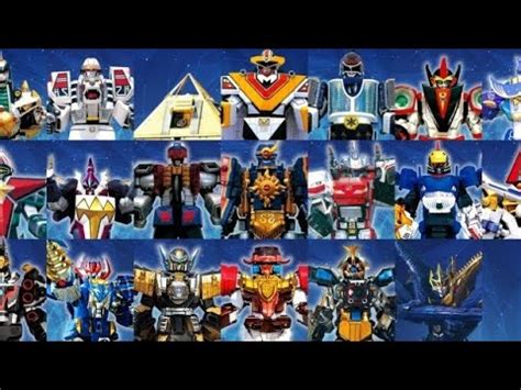 Power Rangers All Sixth Rangers Zords - (Mighty Morphin - Dino Fury) - YouTube