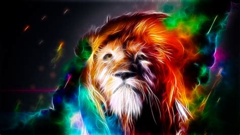 Trippy Lion Wallpaper - WallpaperSafari