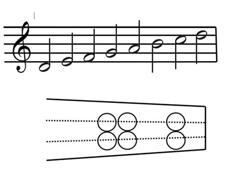 D scale in violin and staff Quiz