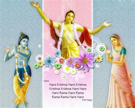 Chant hare krishna!