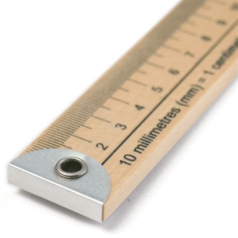 Wooden Metre Ruler Stick Imperial / Metric Sew Easy