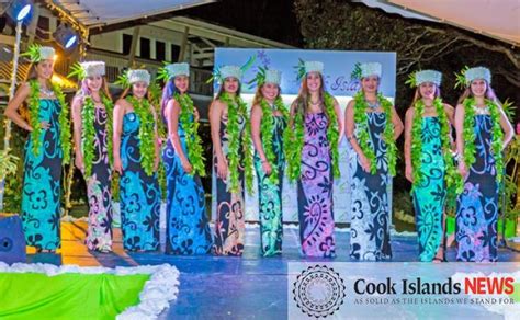 Strong Line Up For Miss Cook Islands Title - Pacific Tourism Organisation