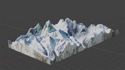 Saser Kangri I Mountain 3D - TurboSquid 1826063