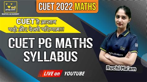 CUET PG Mathematics Syllabus: Everything You Need to Know - YouTube