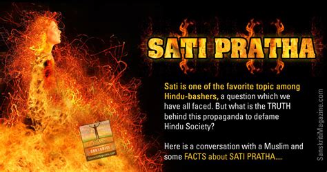 Sati Pratha – Truth and Facts | Sanskriti - Hinduism and Indian Culture Website