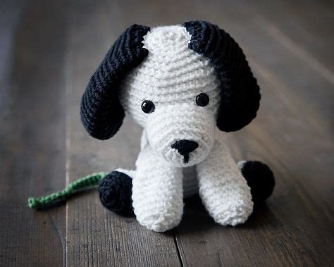 Free Crochet Puppy Pattern - Includes Leash | Crochet dog patterns, Knitting patterns free dog ...