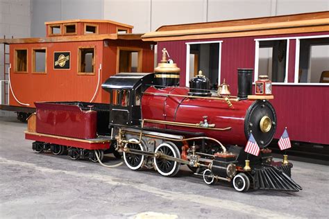 1904 Cagney Class D Miniature Steam Locomotive w/ Cars for sale on BaT ...