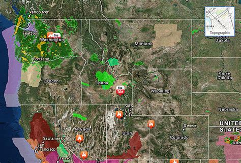 Map Shows Where All Current Wildfires Are In Idaho