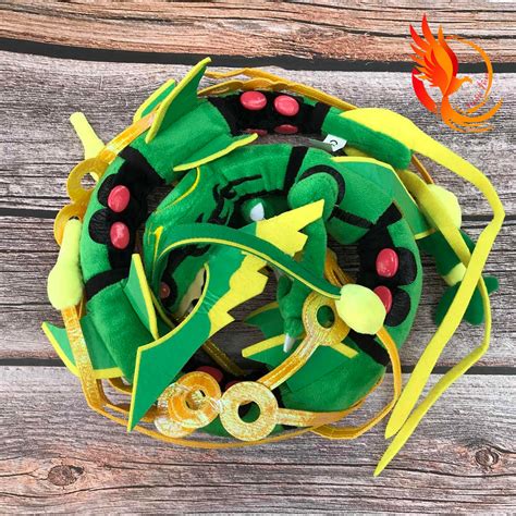 Anime Plush Pokemon Plush Mega Rayquaza Plush Mega | Etsy