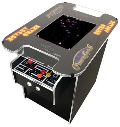 Suncoast Arcade, Classic Cocktail Arcade Machine With 60 Games, Chrome Trim, Commercial Grade ...