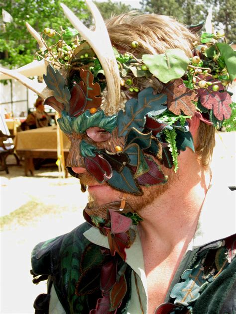 Green Man - Renaissance Faire Actor Free Stock Photo - Public Domain ...