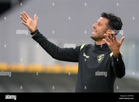 Frosinone, Italy, 1 May, 2021 Fabio Grosso coach of frosinone Calcio ...