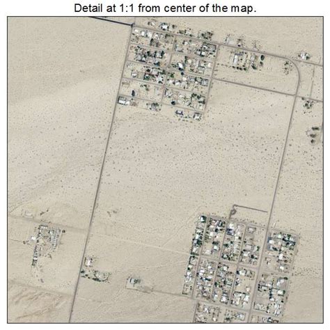 Aerial Photography Map of Ocotillo, CA California